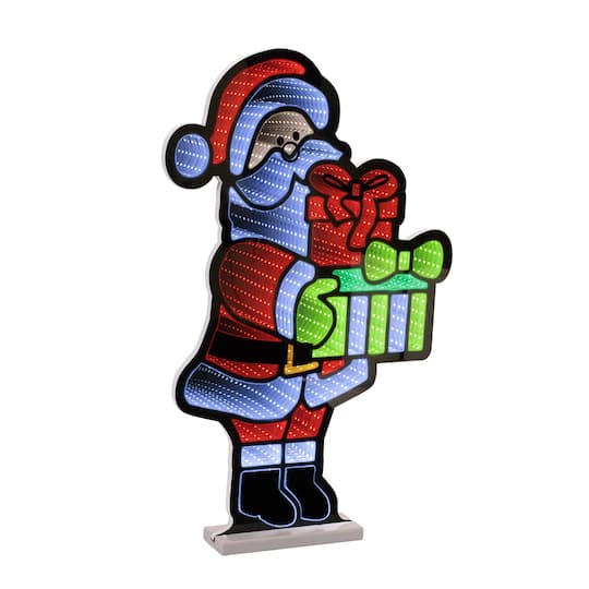 Melrose 24.75" Santa with Presents EkkoLight